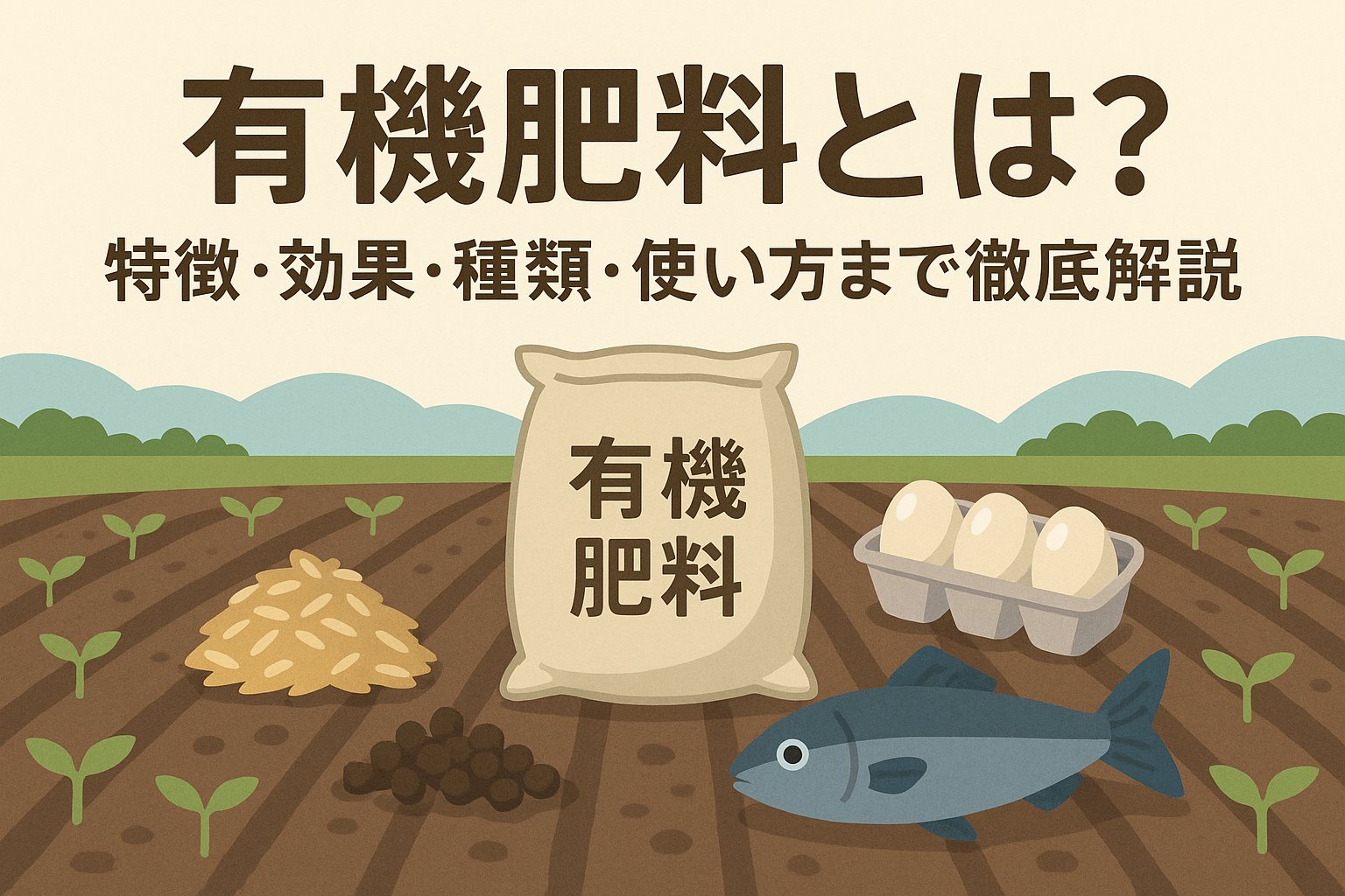 有機肥料とは